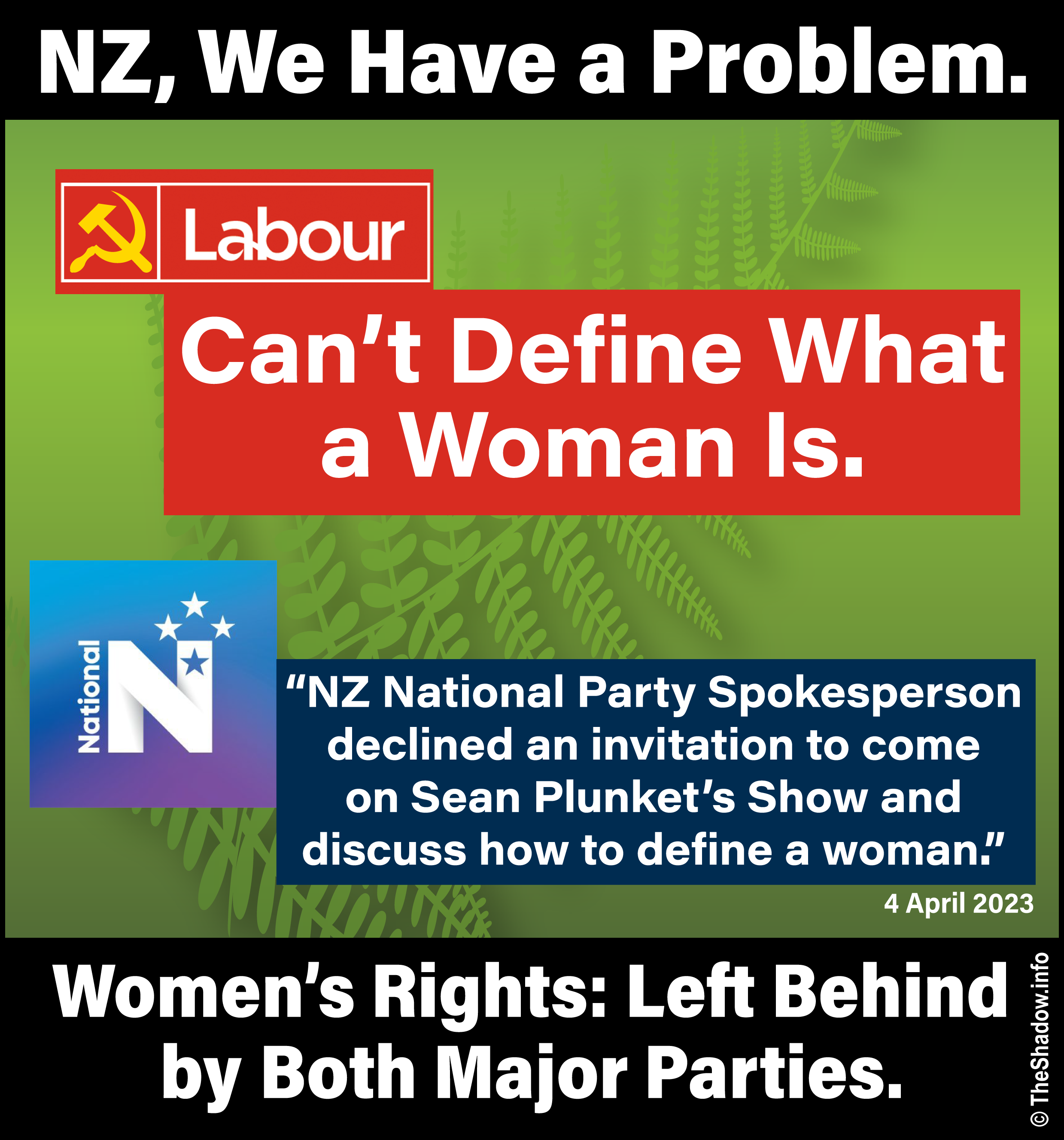 Labour Natl duh the shadow info meme